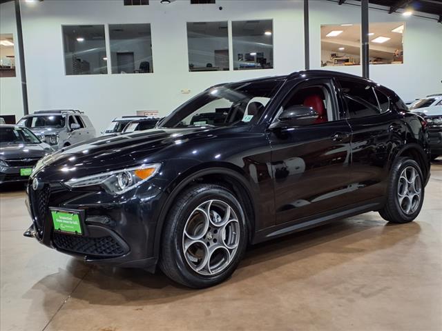 used 2021 Alfa Romeo Stelvio car, priced at $19,200
