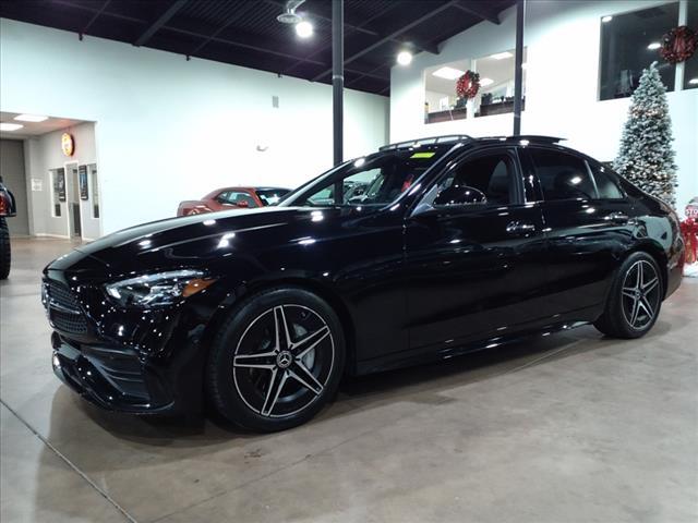 used 2023 Mercedes-Benz C-Class car, priced at $38,990