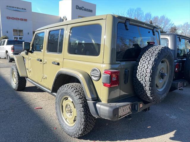 new 2025 Jeep Wrangler 4xe car, priced at $70,200