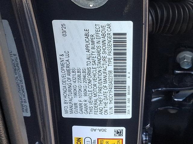 new 2025 Honda Accord car, priced at $31,710