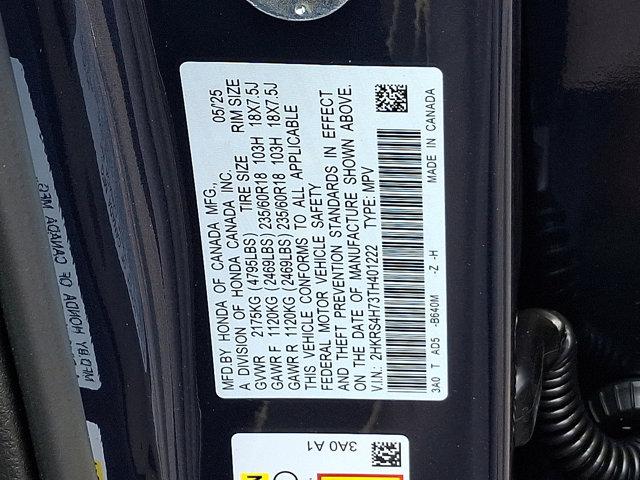 new 2026 Honda CR-V car, priced at $38,295