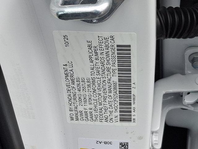 new 2025 Honda Accord Hybrid car, priced at $35,305