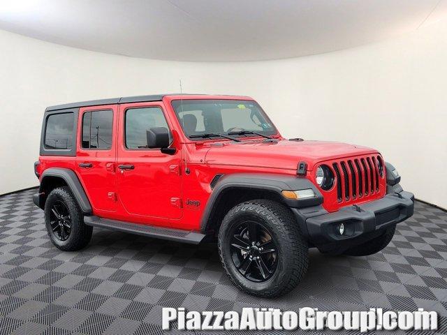 used 2021 Jeep Wrangler Unlimited car, priced at $31,831