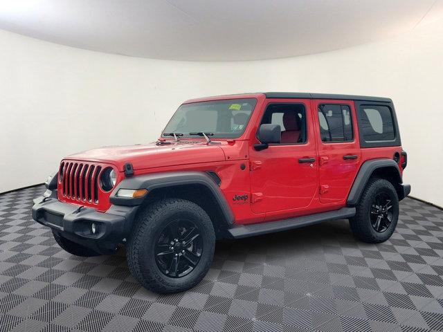 used 2021 Jeep Wrangler Unlimited car, priced at $31,831