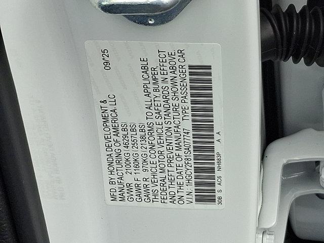 new 2025 Honda Accord Hybrid car, priced at $40,950