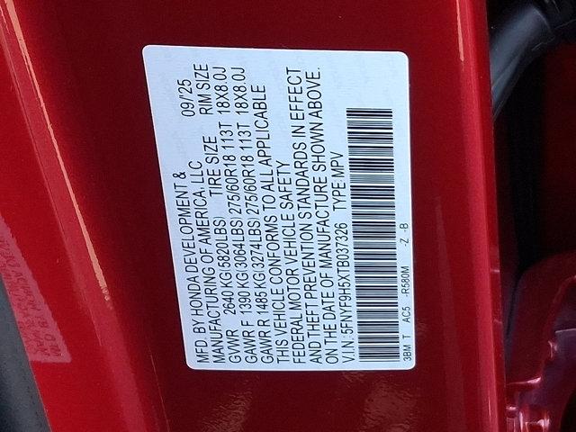 new 2026 Honda Passport car, priced at $52,200