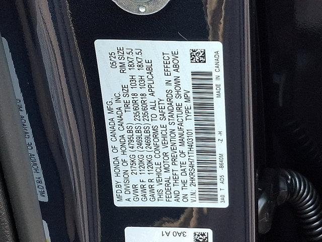new 2026 Honda CR-V car, priced at $38,295