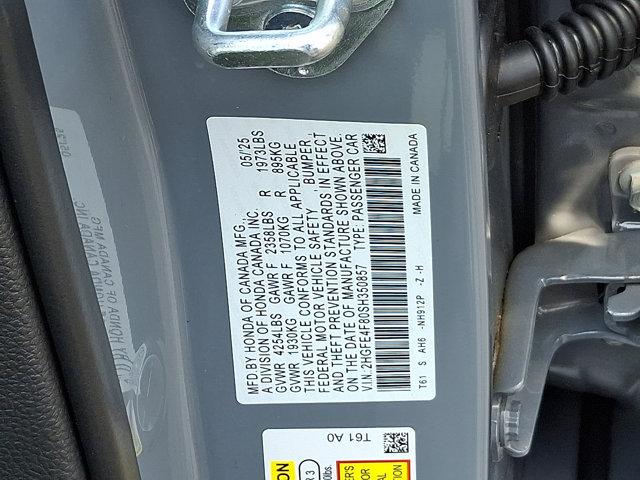 new 2025 Honda Civic Hybrid car, priced at $30,555