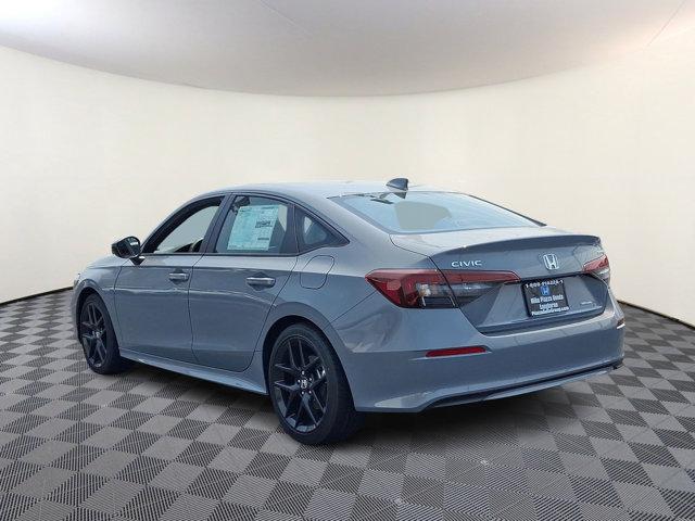 new 2025 Honda Civic Hybrid car, priced at $30,555