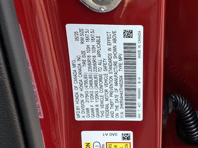 new 2026 Honda CR-V car, priced at $36,500
