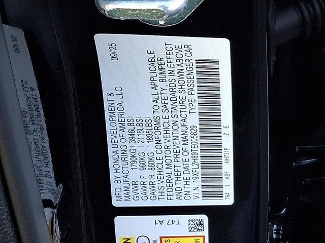 new 2026 Honda Civic car, priced at $28,990