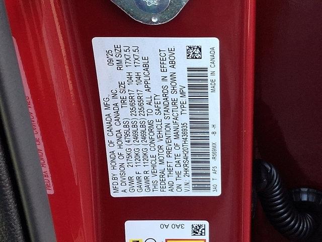 new 2026 Honda CR-V car, priced at $34,325