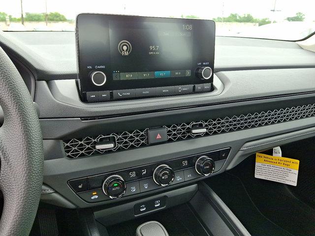 new 2025 Honda Accord car, priced at $32,165