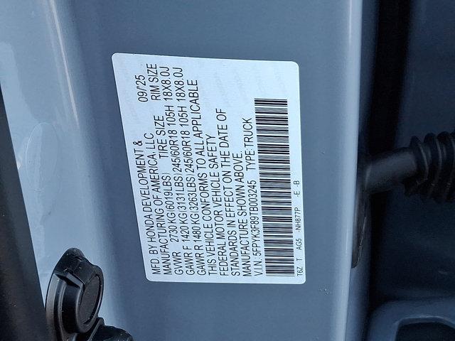 new 2026 Honda Ridgeline car, priced at $49,365