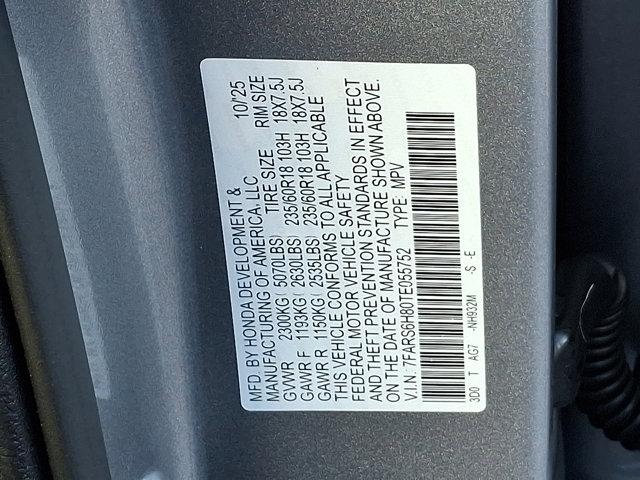 new 2026 Honda CR-V Hybrid car, priced at $41,675