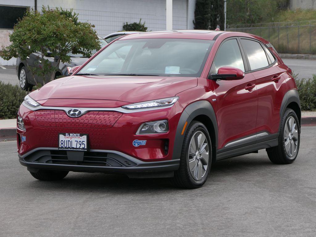 used 2020 Hyundai Kona EV car, priced at $20,000