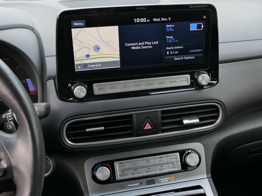 used 2020 Hyundai Kona EV car, priced at $20,000