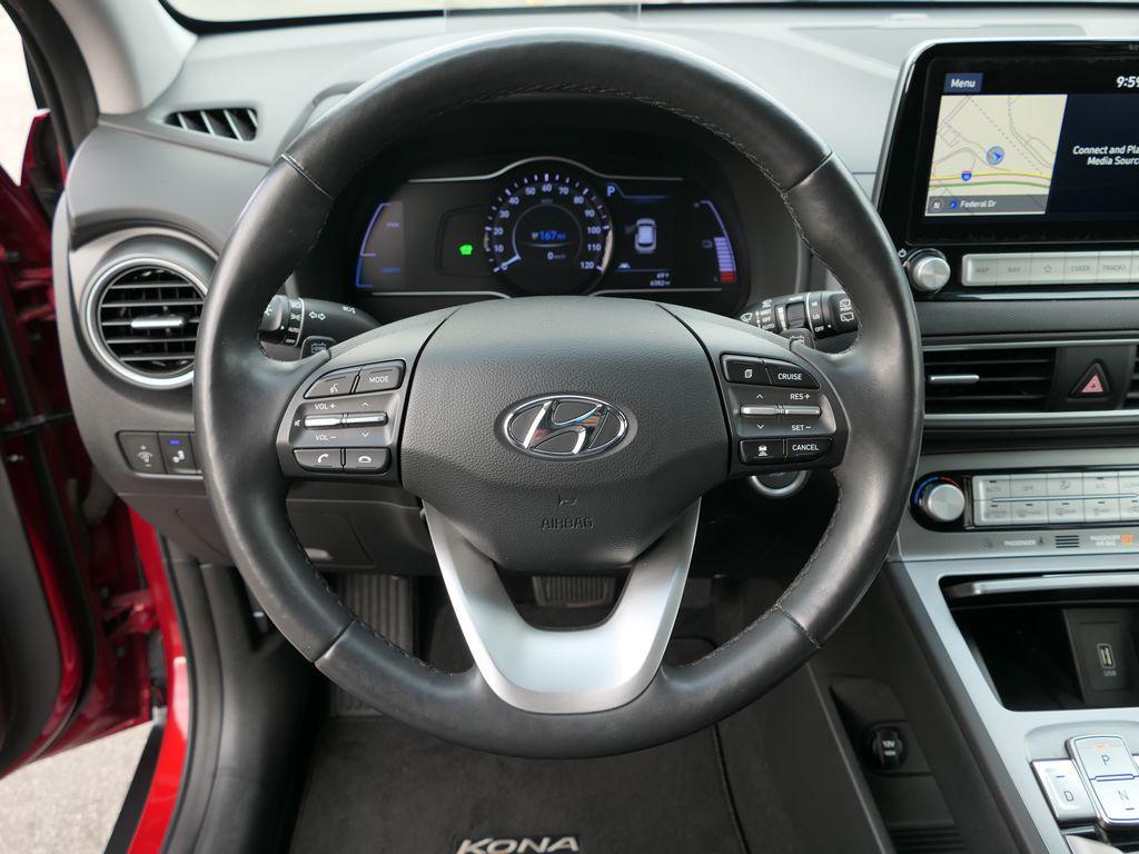 used 2020 Hyundai Kona EV car, priced at $20,000