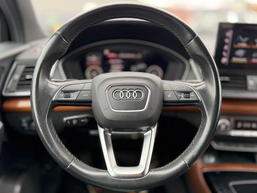 used 2021 Audi Q5 car, priced at $25,000