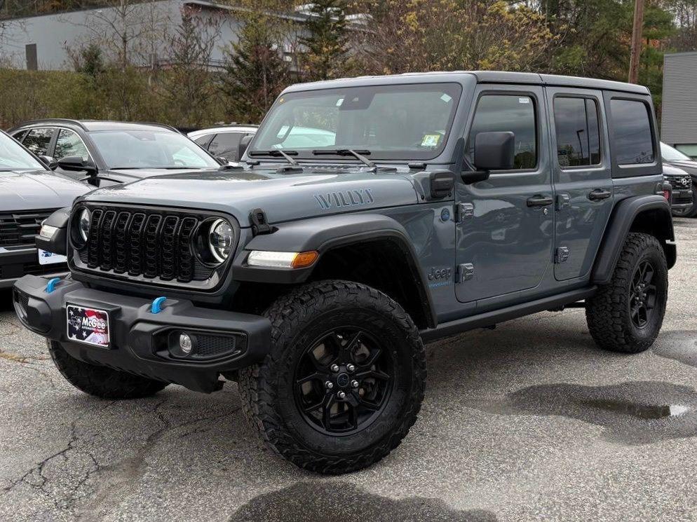 used 2024 Jeep Wrangler 4xe car, priced at $36,642