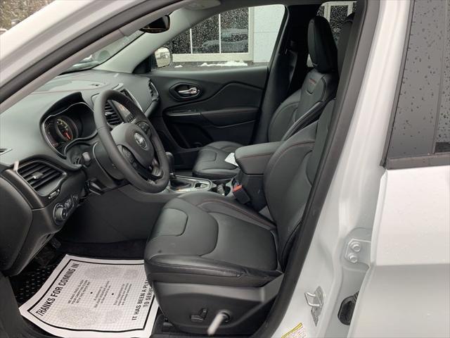 used 2022 Jeep Cherokee car, priced at $27,437