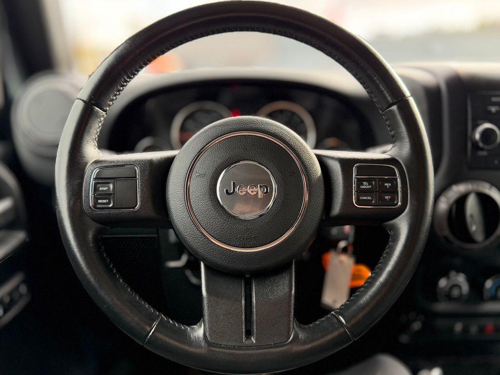 used 2018 Jeep Wrangler JK Unlimited car, priced at $20,500