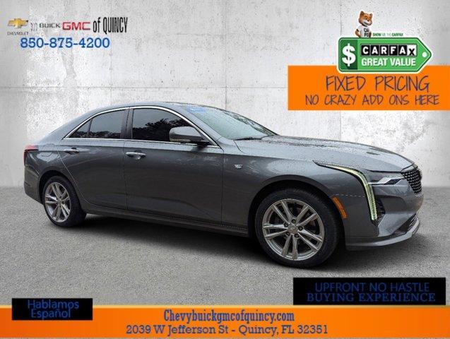 used 2021 Cadillac CT4 car, priced at $22,584