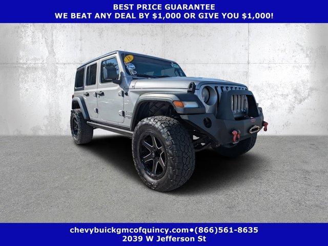 used 2018 Jeep Wrangler Unlimited car, priced at $12,784