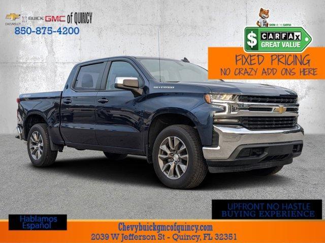 used 2021 Chevrolet Silverado 1500 car, priced at $34,584