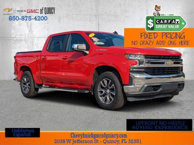 used 2021 Chevrolet Silverado 1500 car, priced at $34,584