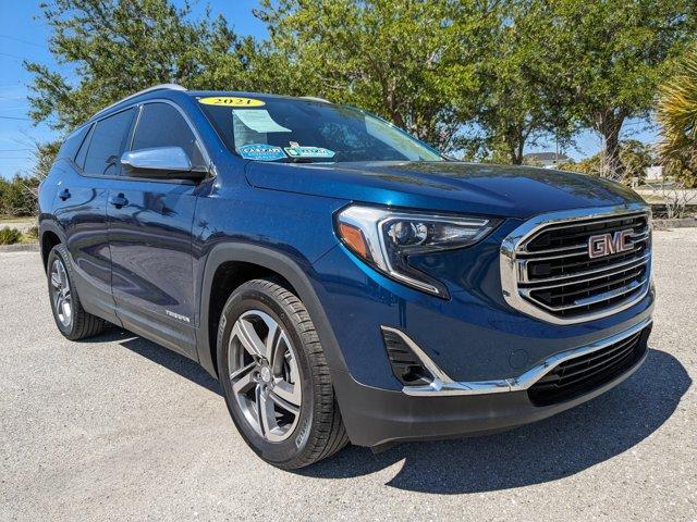 used 2021 GMC Terrain car, priced at $21,484