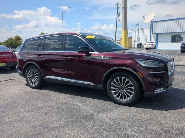 used 2021 Lincoln Aviator car, priced at $34,584