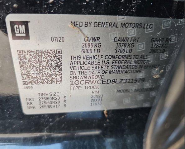used 2020 Chevrolet Silverado 1500 car, priced at $22,984