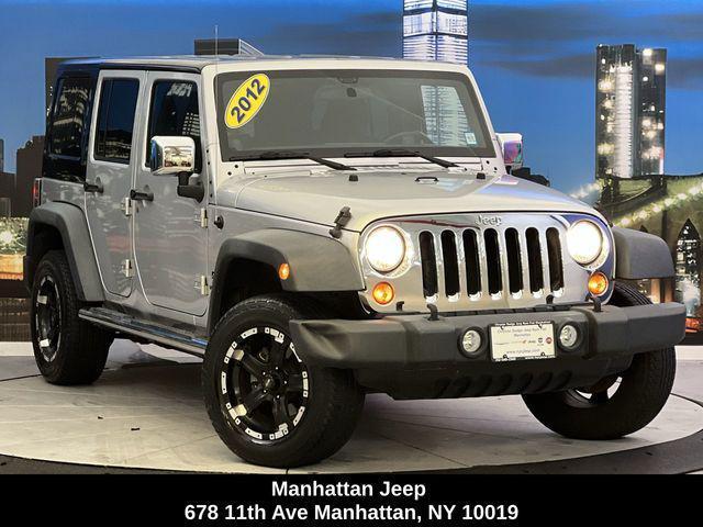 used 2012 Jeep Wrangler Unlimited car, priced at $17,700