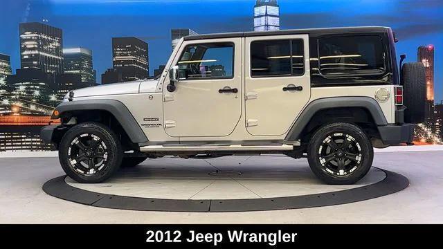 used 2012 Jeep Wrangler Unlimited car, priced at $17,700