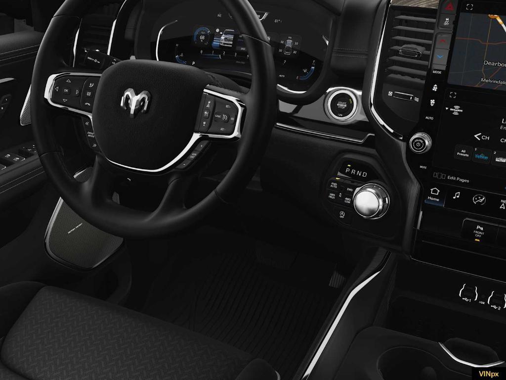 new 2025 Ram 1500 car, priced at $68,949