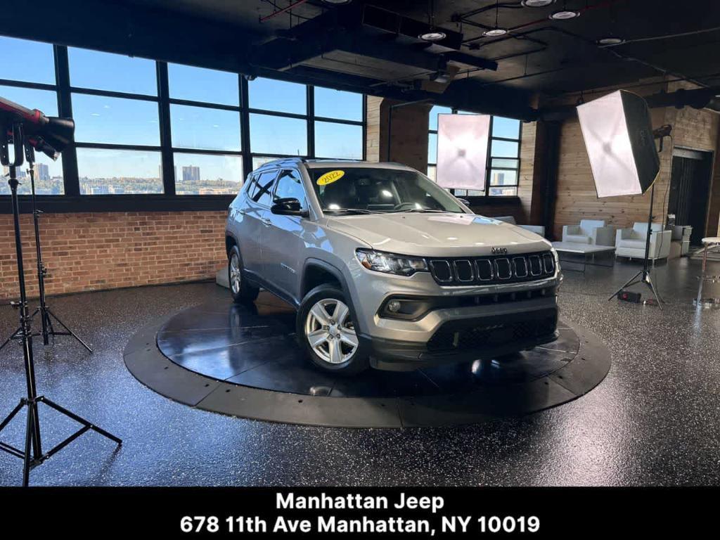 used 2022 Jeep Compass car, priced at $21,400