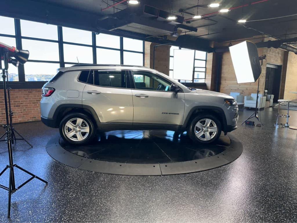 used 2022 Jeep Compass car, priced at $21,400