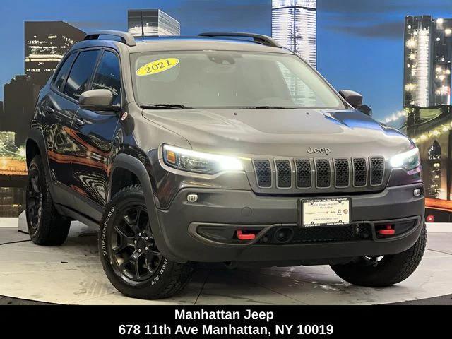 used 2021 Jeep Cherokee car