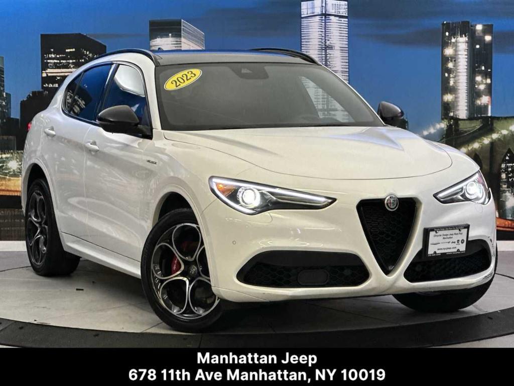 used 2023 Alfa Romeo Stelvio car, priced at $34,900