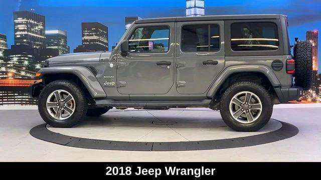 used 2018 Jeep Wrangler Unlimited car, priced at $25,736