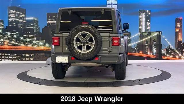 used 2018 Jeep Wrangler Unlimited car, priced at $25,736