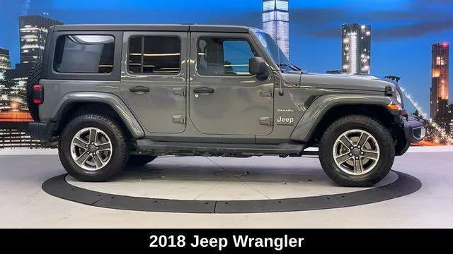 used 2018 Jeep Wrangler Unlimited car, priced at $25,736