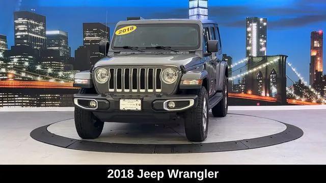 used 2018 Jeep Wrangler Unlimited car, priced at $25,736