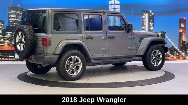 used 2018 Jeep Wrangler Unlimited car, priced at $25,736