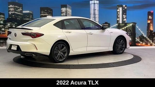 used 2022 Acura TLX car, priced at $34,500