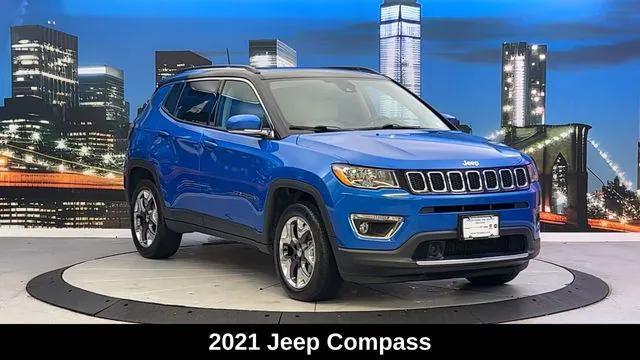 used 2021 Jeep Compass car, priced at $20,300