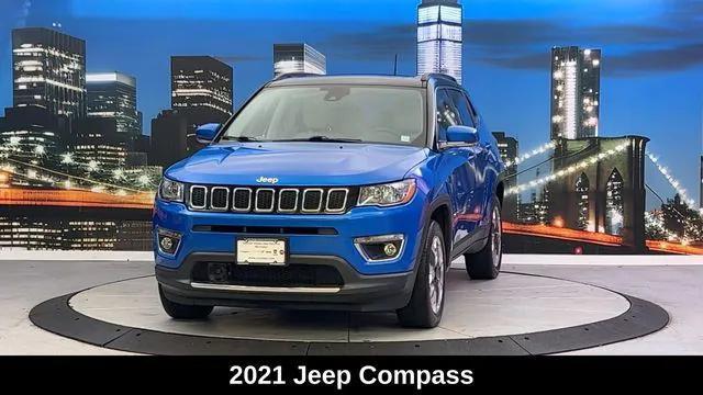 used 2021 Jeep Compass car, priced at $20,300