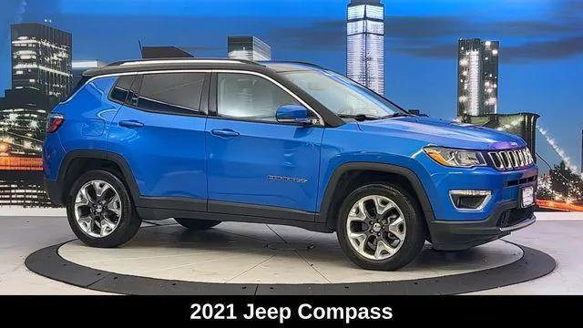 used 2021 Jeep Compass car, priced at $20,300