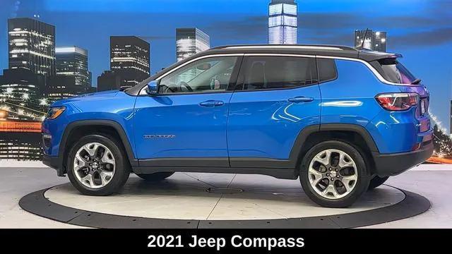 used 2021 Jeep Compass car, priced at $20,300